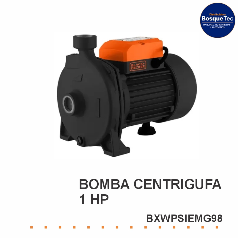 Bomba Centrigufa 1 Hp Black & Decker Bxwpsiemg98