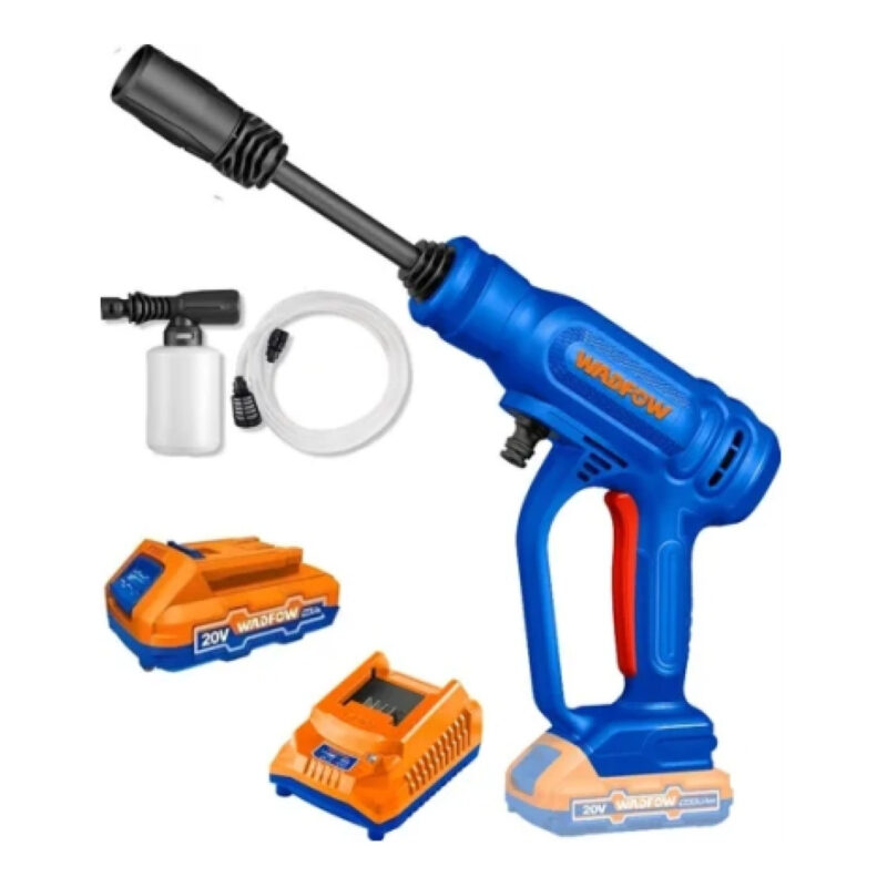 Hidrolavadora Inalam. 20V 24,5 Bar + 1 Bat Y Cargador Wadfow Wdfwqx012024