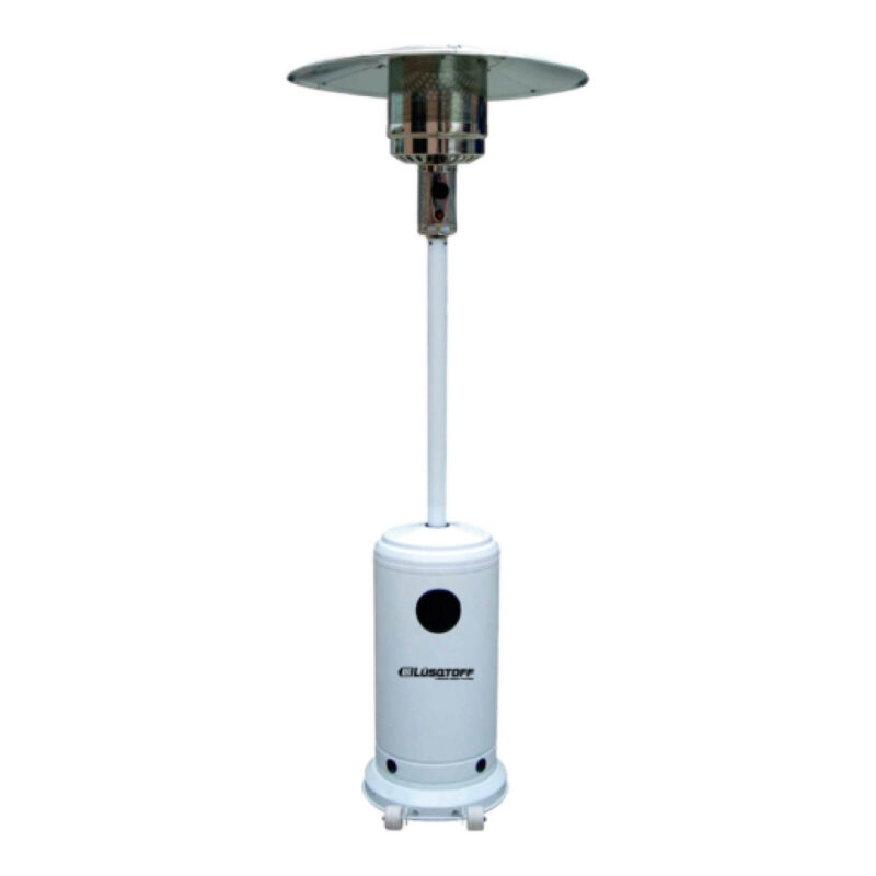 Calefactor Sombrilla De Exterior Blanco Lusqtoff Jk-1008
