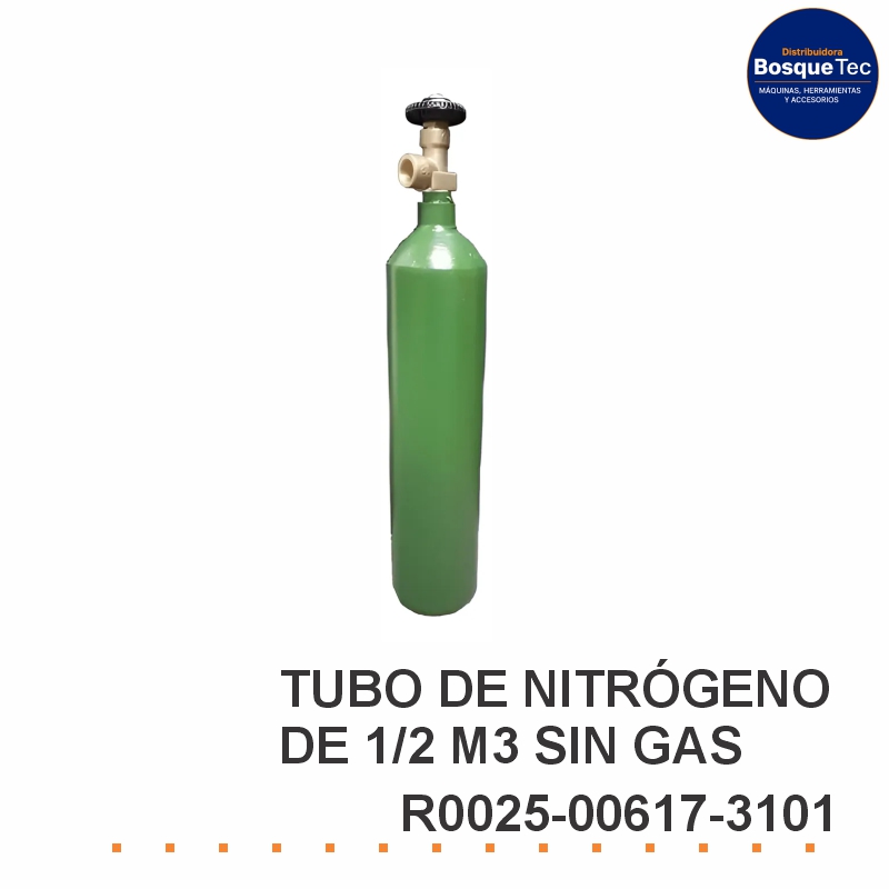 Tubo de Nitrógeno 1/2 m³ Drago con prueba hidráulica