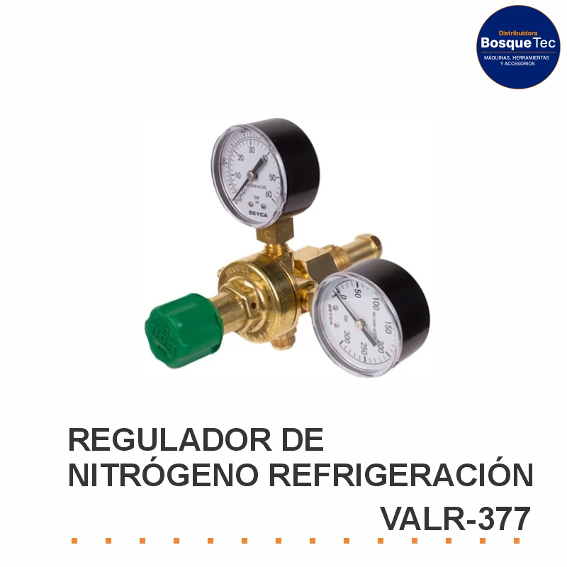 Regulador de nitrógeno para refrigeración alta presión LIGA