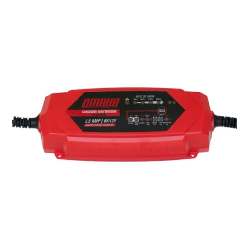 CARGADOR MANTENEDOR DE BATERÍA 60W OMAHA OM625.CE-4