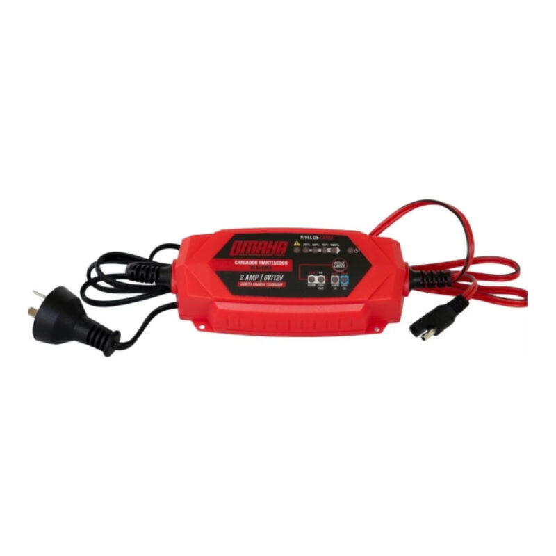 CARGADOR MANTENEDOR DE BATERÍA 40W OMAHA OM625.CT-2000