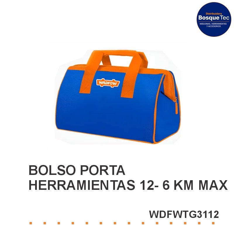 BOLSO PORTA HERRAMIENTAS 12- 6 KM MAX WADFOW WDFWTG3112