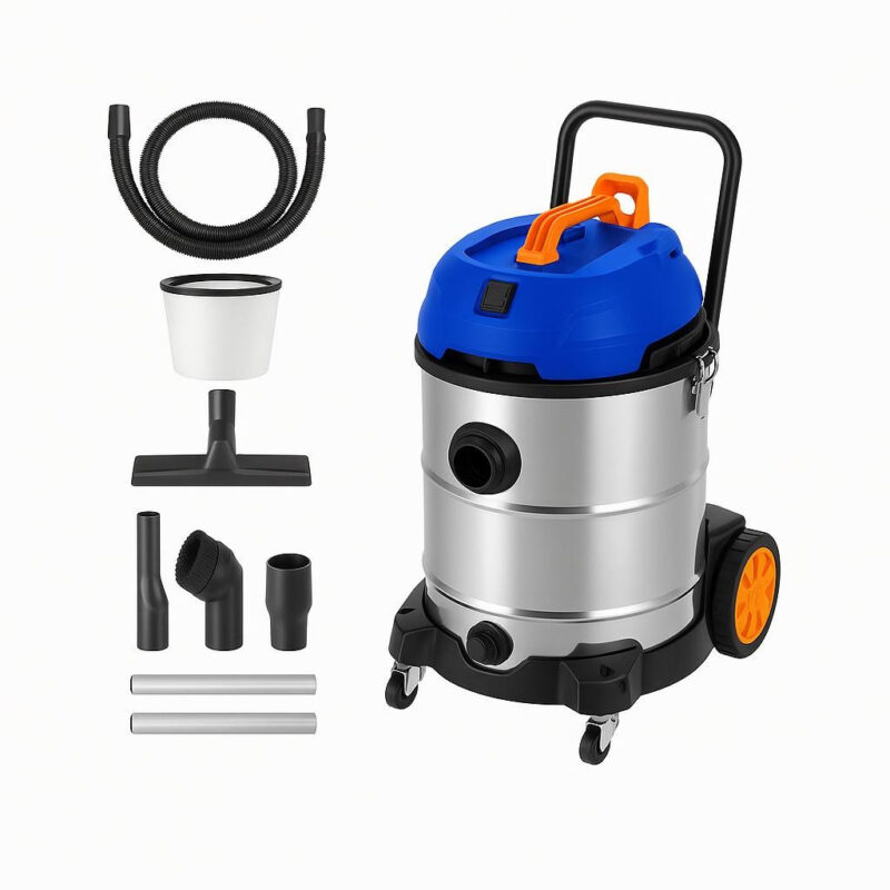 ASPIRADORA 60 LTS 1200 W TACHO METAL WADFOW WDFWVR5A604
