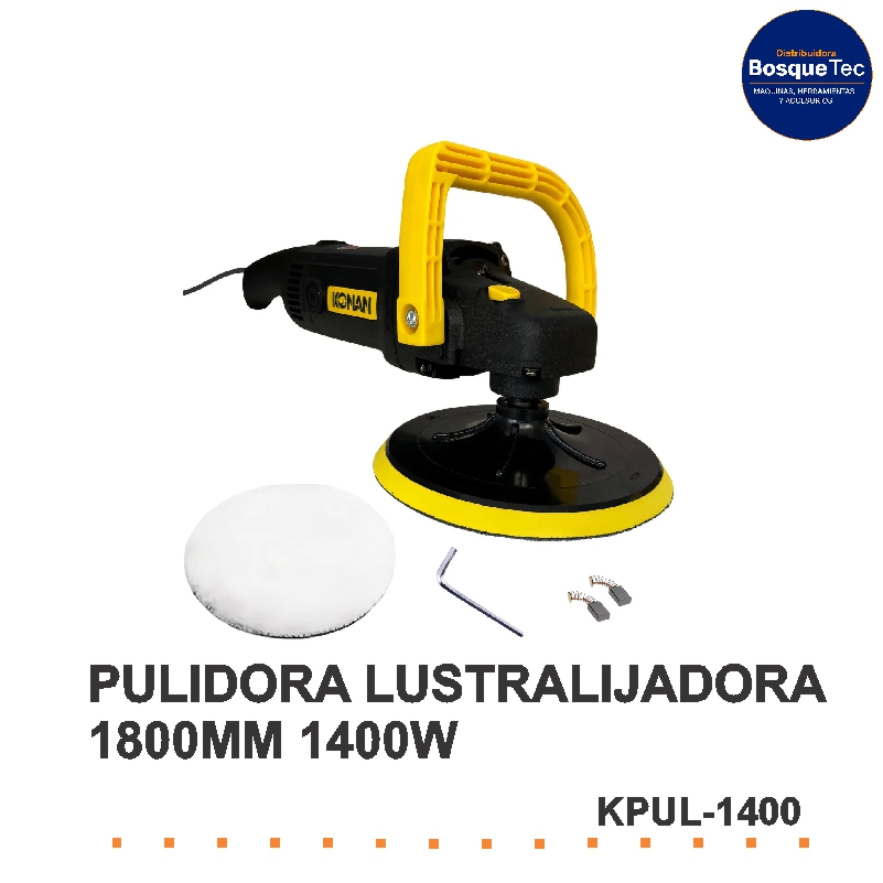 PULIDORA LUSTRALIJADORA 1800MM 1400W KONAN KPUL1400