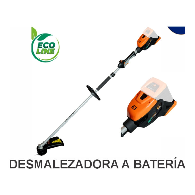 DESMALEZADORA A BATERÍA ECOLINE. 40 V LUSQTOFF LD5500-8B
