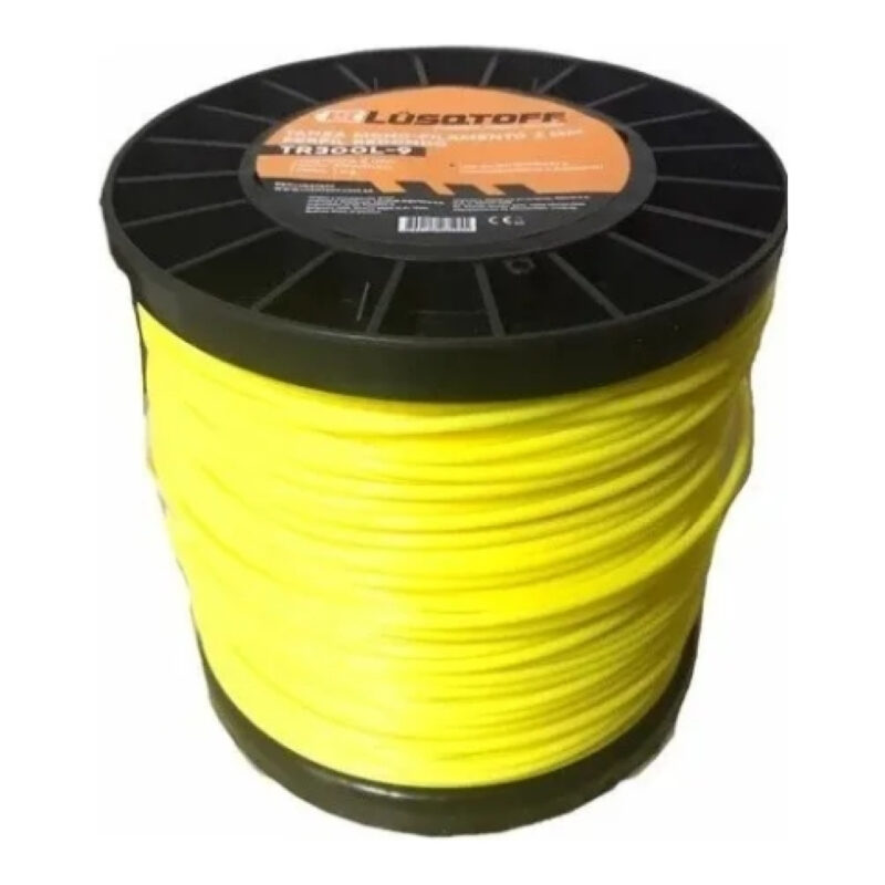 TANZA PERFIL REDONDO 3.0 MM 1KG LUSQTOFF TR300L-9