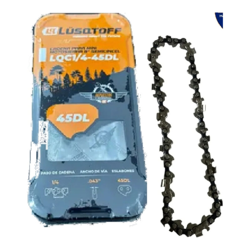 CADENA PARA MINI MOTOSIERRA 8" SEMICINCEL .043 45DL (MML80-8B) LQC14-45DL