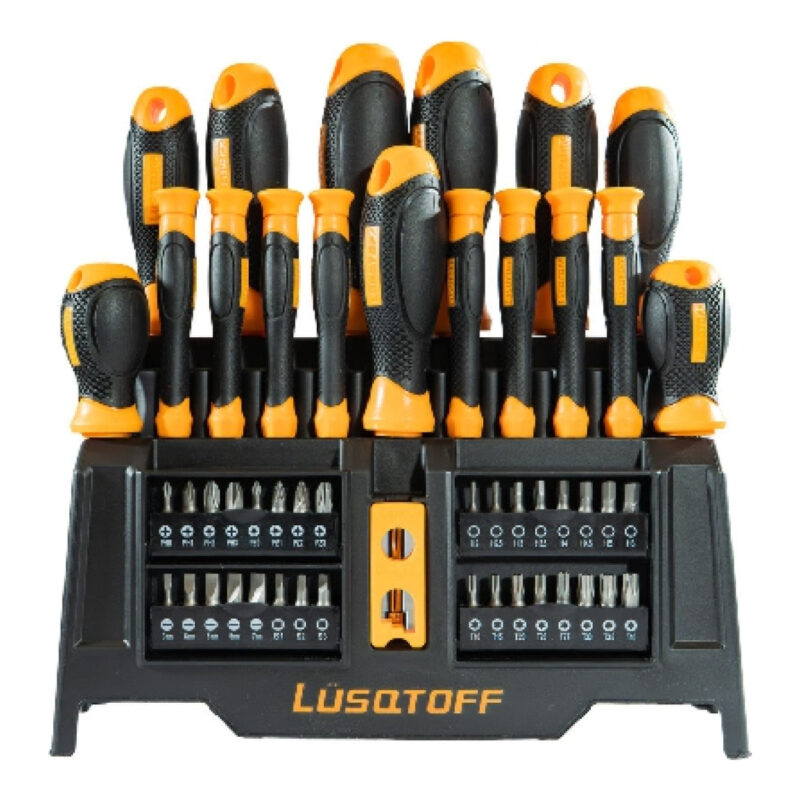 SET DESTORNILLADORES 50 PIEZAS LUSQTOFF L6027