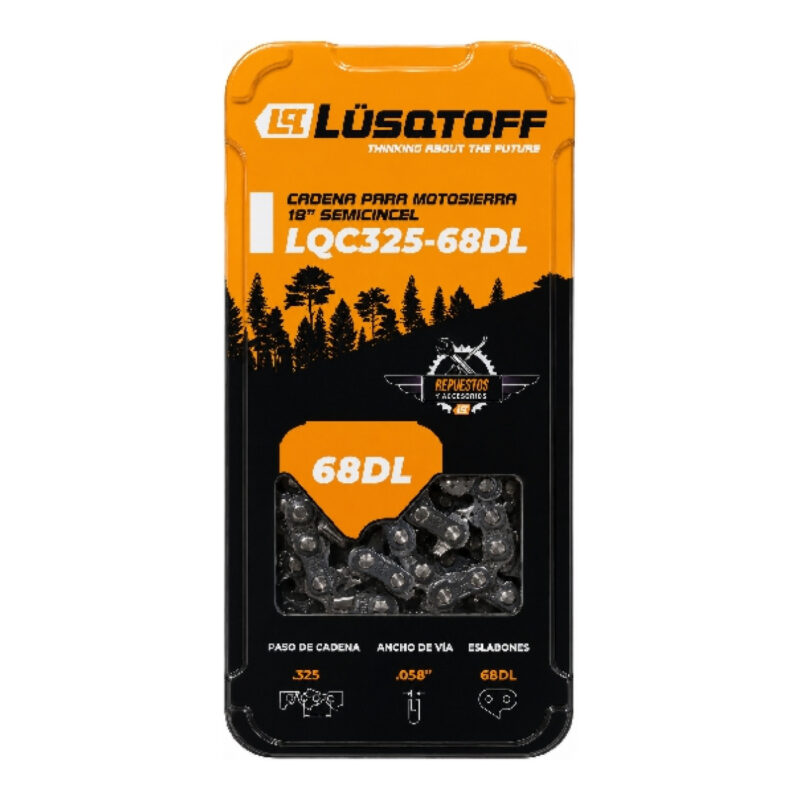 CADENA 18" 325 68 ESLABONES STIHL MS250 / LQ MOTL45-9 LUSQTOFF LQC325-68DL