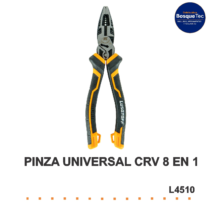 PINZA UNIVERSAL CRV 8 EN 1 LUSQTOFF L4510